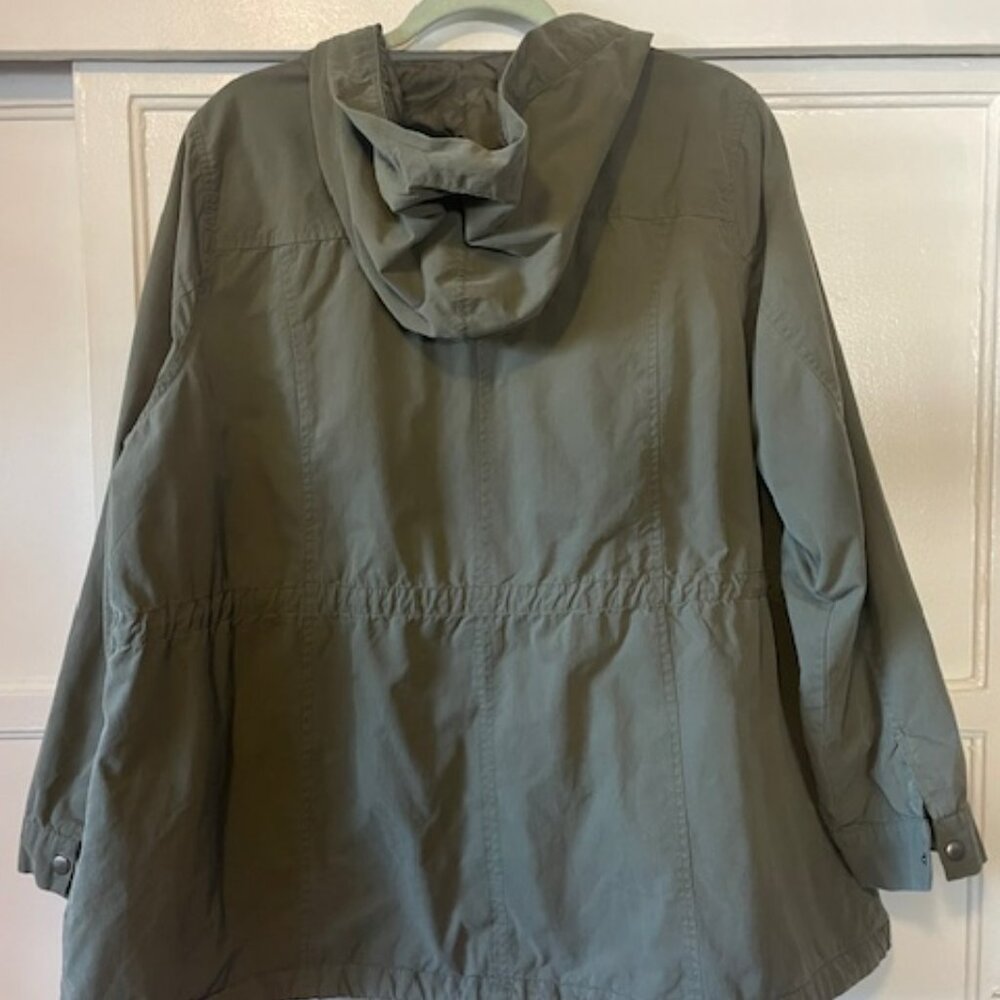 Torrid Utility Hooded Jacket In Torrid Size 2 Oli… - image 5